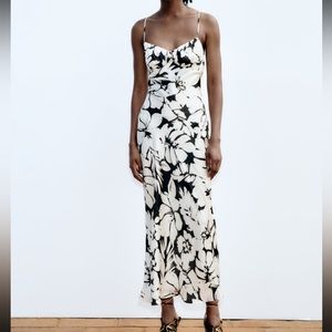 *SOLD OUT* Zara Tropical Print Dress
